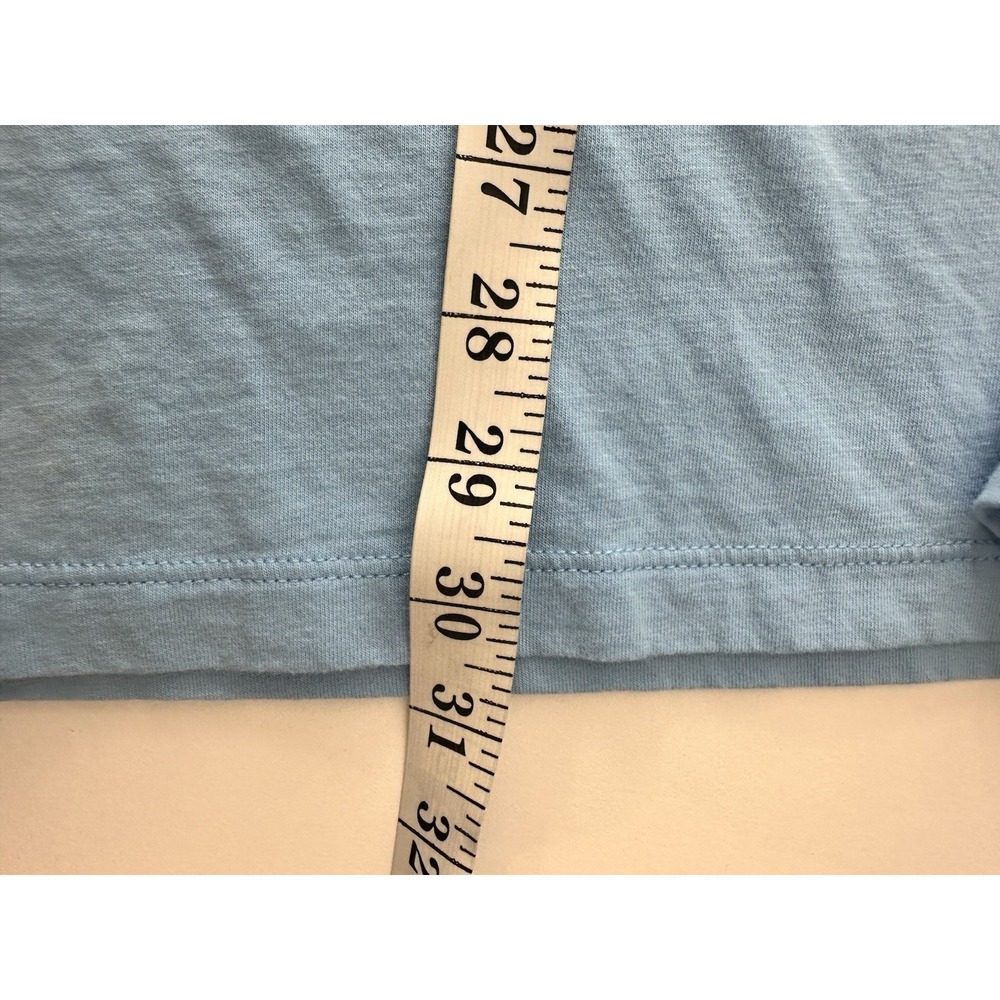 G/FORE T Shirt Men's 2XL Light Blue Skull Logo Back Short Sleeve Golf Athleisure - Picture 7 of 7